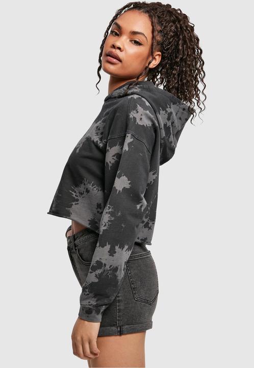 Immagine prodotto Urban Classics Felpa con cappuccio corta oversize da donna, sbiancata (4XL)