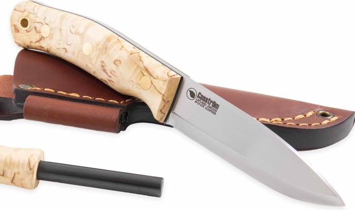 Produktbild Casström No. 10 Swedish Forest Knife Birch mit Feuerstahl (10 cm)