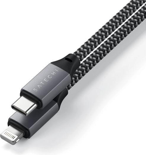 Actual product image Satechi USB-C – Lightning (0.25 m, USB 2.0, 108 W)