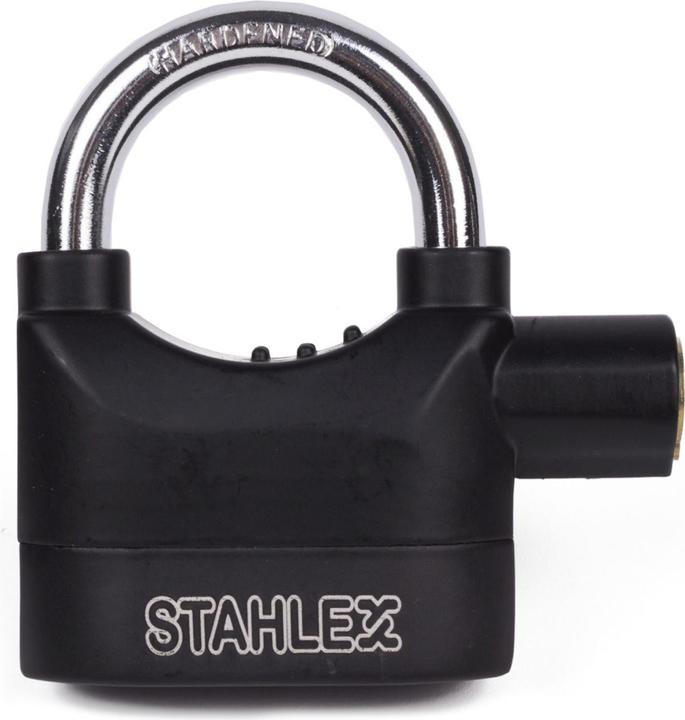 Actual product image Stahlex Padlock with alarm function