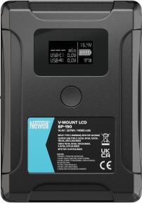 Actual product image Newell BP-190 LCD-V-Mount-Akku (Camera battery)