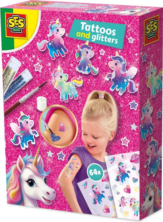 Ses Metallische Glitzertattoos