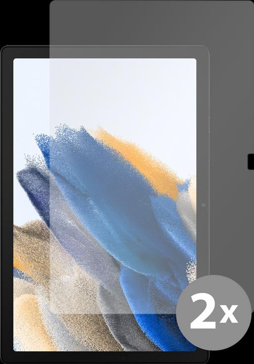 Actual product image Cazy Protective glass compatible with Samsung Galaxy Tab A8 tempered glass screen protector - 2 pieces (2 Piece, Galaxy Tab A8)