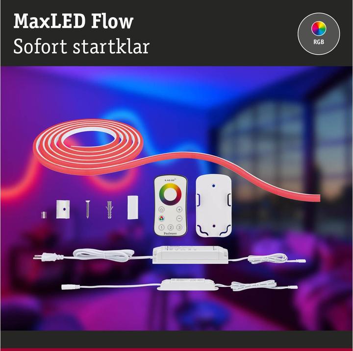 Image du produit Paulmann Kit MaxLED Flow Stripe (Multicolore, 300 cm, Intérieur)