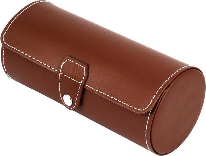 Immagine prodotto JTI Porta orologi rotondo, finta pelle - marrone