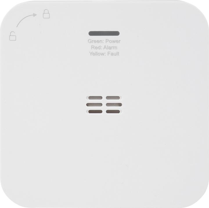 Produktbild Smartwares FGA-13800 Kohlenmonoxid-Melder mit App-Steuerung batteriebetrieben d