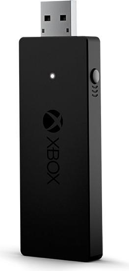 Actual product image Microsoft Xbox One Controller + Wireless Adapter for Windows (PC, Xbox One X, Xbox One S, Xbox Series S, Xbox Series X)