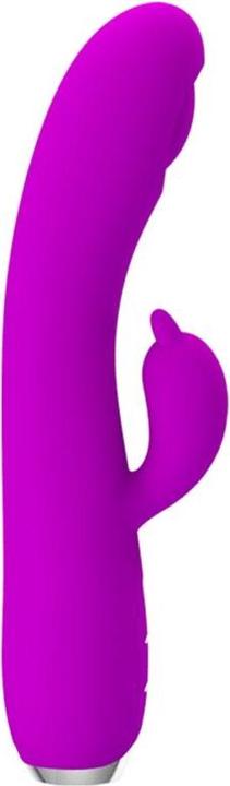 Actual product image Pretty Love Regina Vibe and Wave Functions USB Silicone Purple