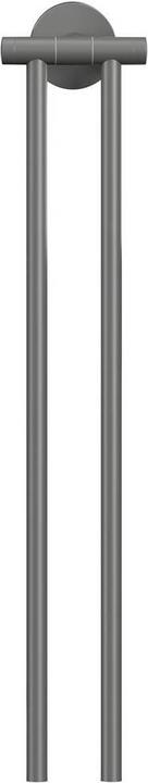 Image du produit tesa MOON GREY Porte-serviettes à deux bras avec solution adhésive sans perçage