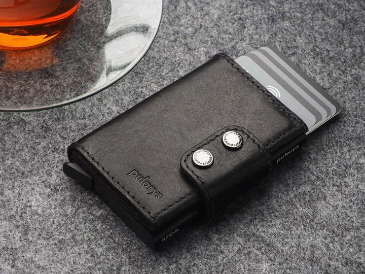 Actual product image Pularys Wallet DOPPIO credit card holder
