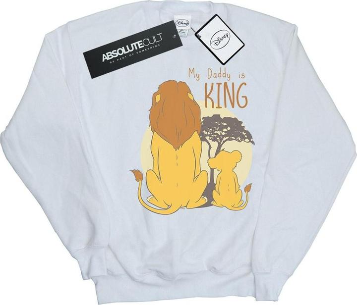 Disney The Lion King My Daddy Is King Sweatshirt Mädchen (152, 158)