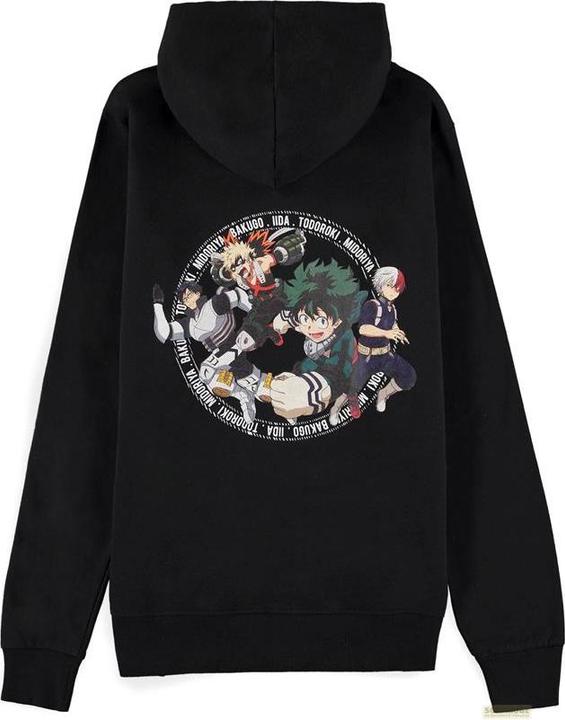 Immagine prodotto My Hero Academia Felpa con cappuccio Izuku Midoriya Men's Zipper (L)