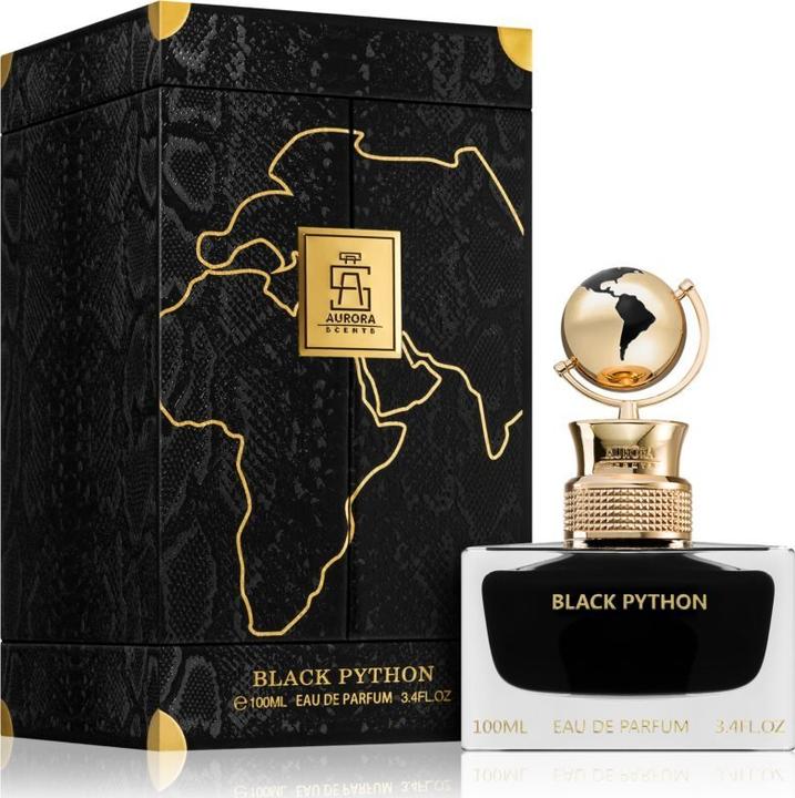 Actual product image Aurora Scent Black Python, Unisex, Eau De Parfum 100ml (Eau de parfum, 100 ml)