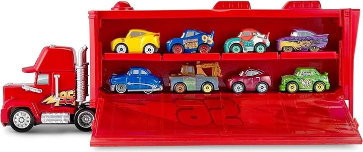 Actual product image Mattel Disney Cars Mini Mack Transporter (incl. 1 Mini Racer Lightning McQueen)