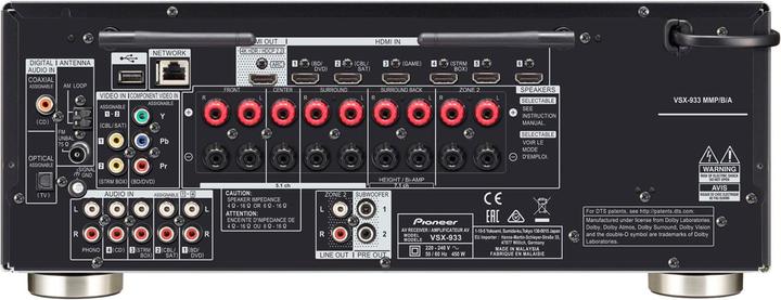 Actual product image Pioneer Vsx-933 (7.2 channels, AM, FM)