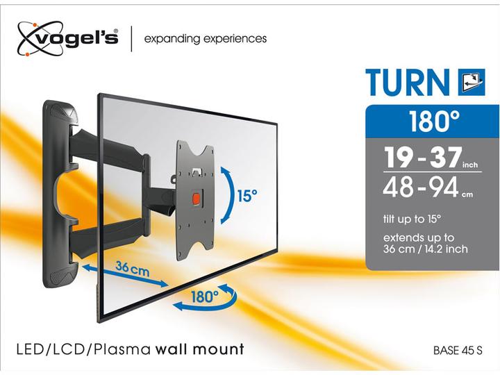 Produktbild Vogels Base 45 S (Wand, 43", 20 kg)