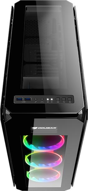 Immagine prodotto Compucase Cougar Puritas RGB - Tower - ATX - senza alimentatore (ATX, mATX, Mini-ITX)