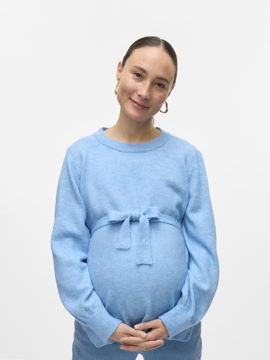 Produktbild Mamalicious Normal geschnitten Rundhals Pullover Gestricktes Oberteil (L)