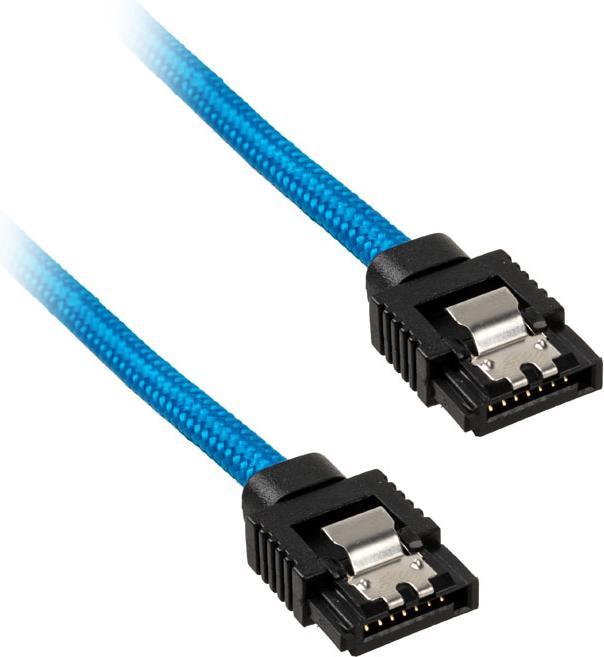 Actual product image Corsair Sheathed premium SATA cable