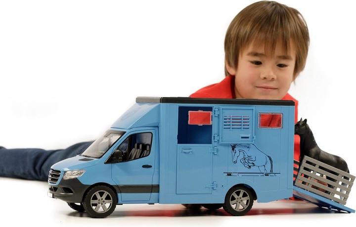 Produktbild Bruder MB Sprinter Tiertransporter mit 1 Pferd