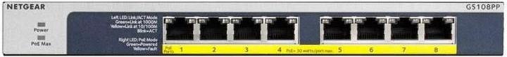 Produktbild Netgear Gs108pp (8 Ports)