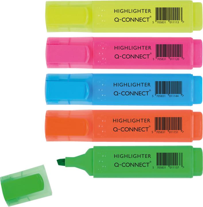 Produktbild Q-Connect Textmarker Economy (Orange, 1 mm, 1 x)