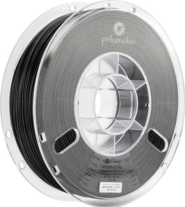 Produktbild Polymaker PC02003 Polymax Tough Filament PC (Polycarbonat) hohe Steifigkeit, hit (Carbon, 2.85 mm, 750 g, Schwarz)