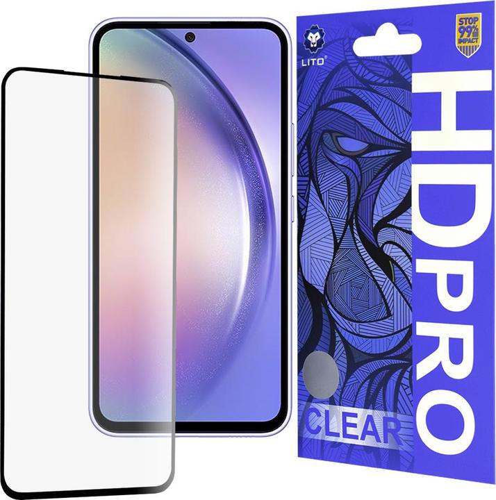 Image du produit Lito - HD Pro Clear - Samsung Galaxy A54 - Black (1 pièce(s), Samsung Galaxy F54)