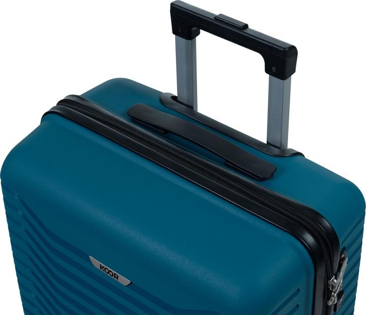 Immagine prodotto Koor Reisekofferset Manila 3-teilig, Petrol, Kofferart (40 l)