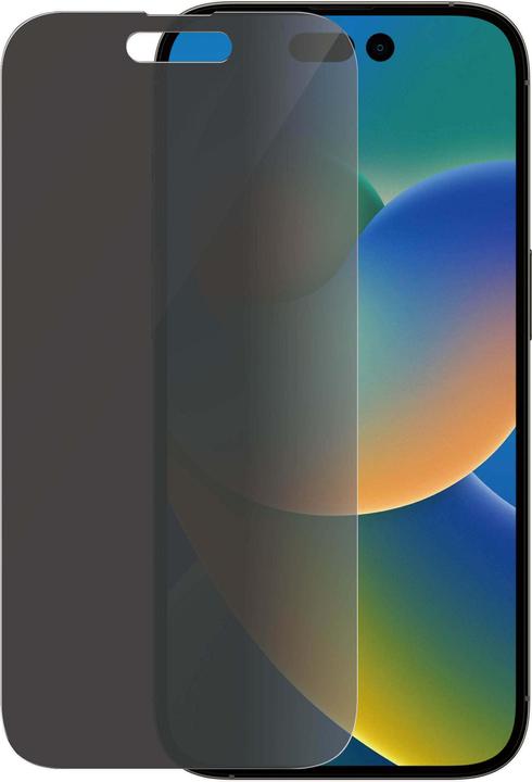 Actual product image PanzerGlass Classic Fit Privacy (1 Piece, Apple iPhone 14 Pro)