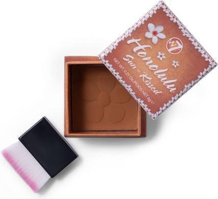 Actual product image W7 Honolulu Sun-Kissed Bronzing Powder Pressed Powder Bronzer Contouring & Highlighting Vegan Makeup (Bronzer)