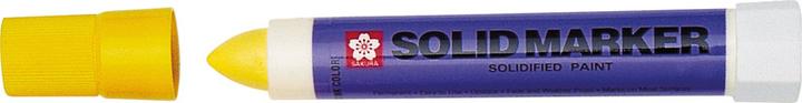 Actual product image Sakura Solid marker (Yellow, 13 mm)