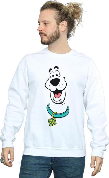Actual product image Scooby Doo Mens Big Face Sweatshirt (4XL)