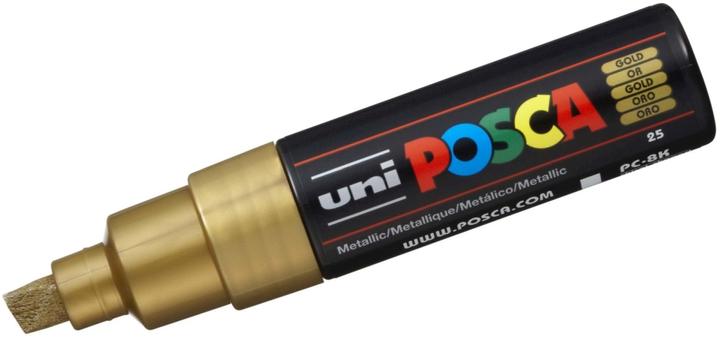 Actual product image Posca Bold Marker PC-8K (Gold, 8 mm, 1 x)