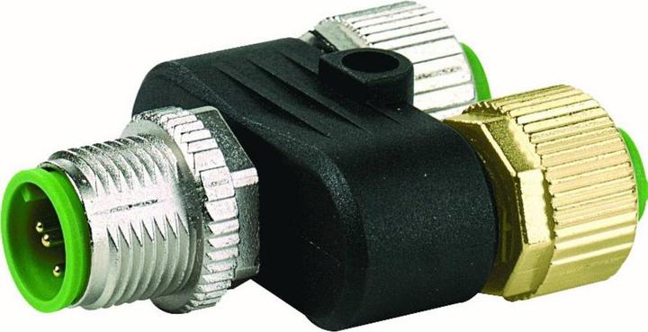 Produktbild Murr Elektronik Murrelektronik T-Stück M12 Stecker ger. auf M12 Buchse Ger