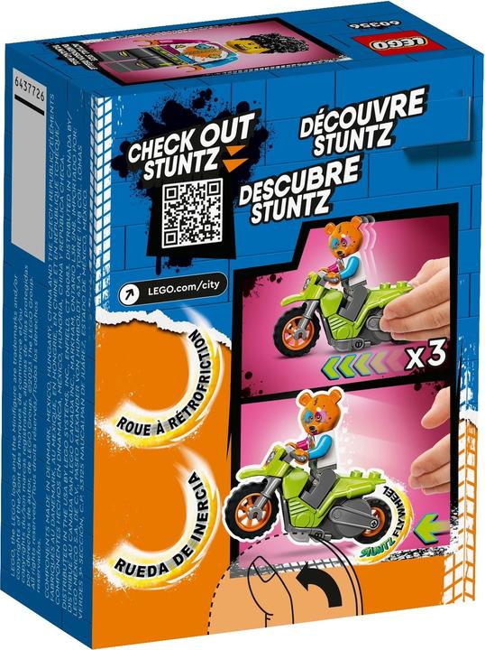 Image du produit LEGO Vélo cascadeur de l'ours (60356, LEGO City)