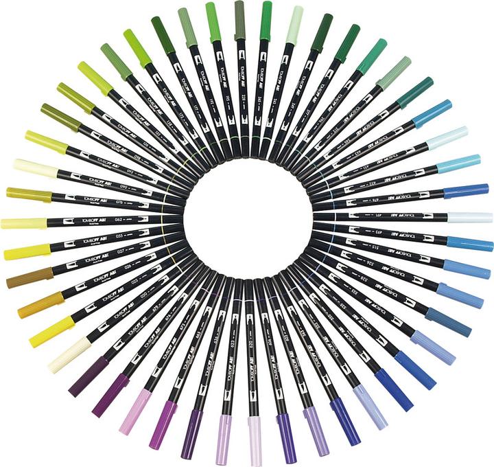 Image du produit Tombow ABT - DUAL-BRUSH-PEN - Coffret cadeau (Vert, 1 x)