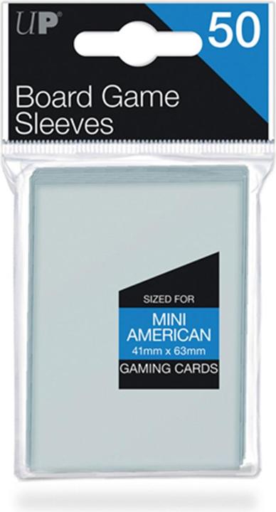 Actual product image Ultra Pro Card Sleeve Mini American Board Game Sleeves