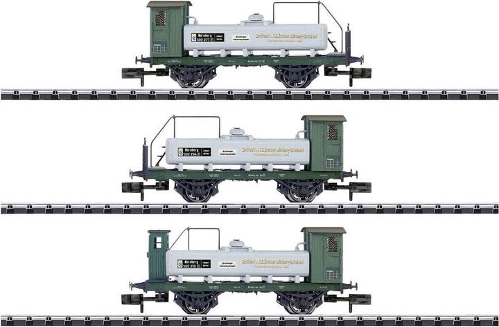 Actual product image MiniTrix 15464 N Set of 3 K.Bay.Sts.B spirit wagons (Track IIG)