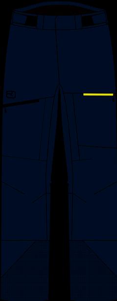 Image du produit Ortovox Ravine Shell Pants (S)