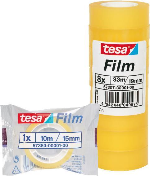Actual product image tesa tesafilm 1x STANDARD adhesive tape (15 mm)