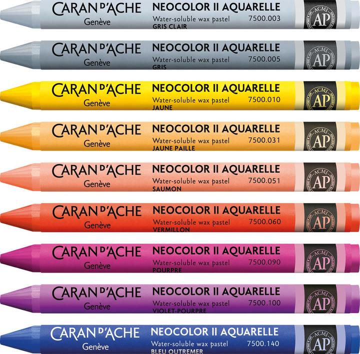 Actual product image Caran d'Ache Neocolor II Watercolours (Lilac, 1 x)
