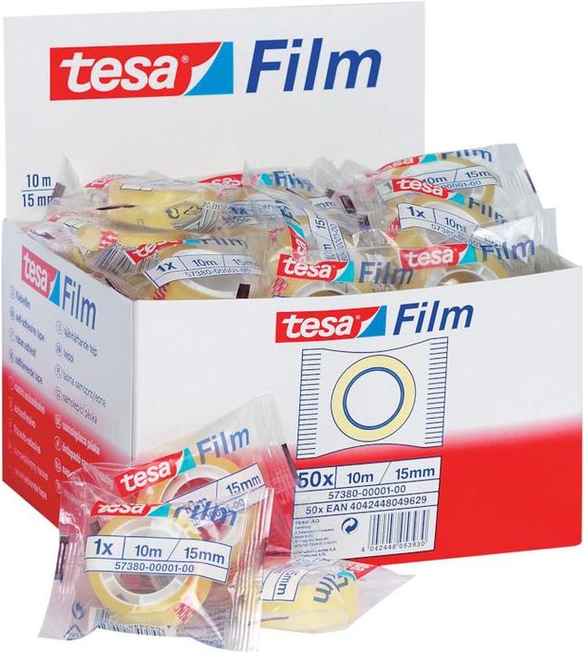 Produktbild tesa tesafilm 1x STANDARD Klebeband (15 mm)