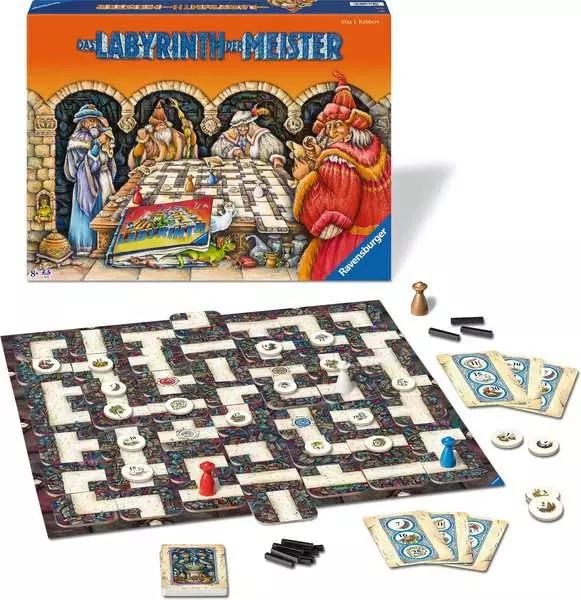 Produktbild Ravensburger 22474 Labyrinth der Meister - Die Meisterversion des verrückten Labyrinths für 2 - 4 (Deutsch)