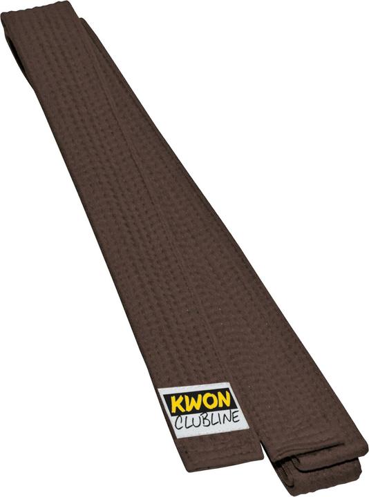 Actual product image Kwon Brown budō soft belt (160)