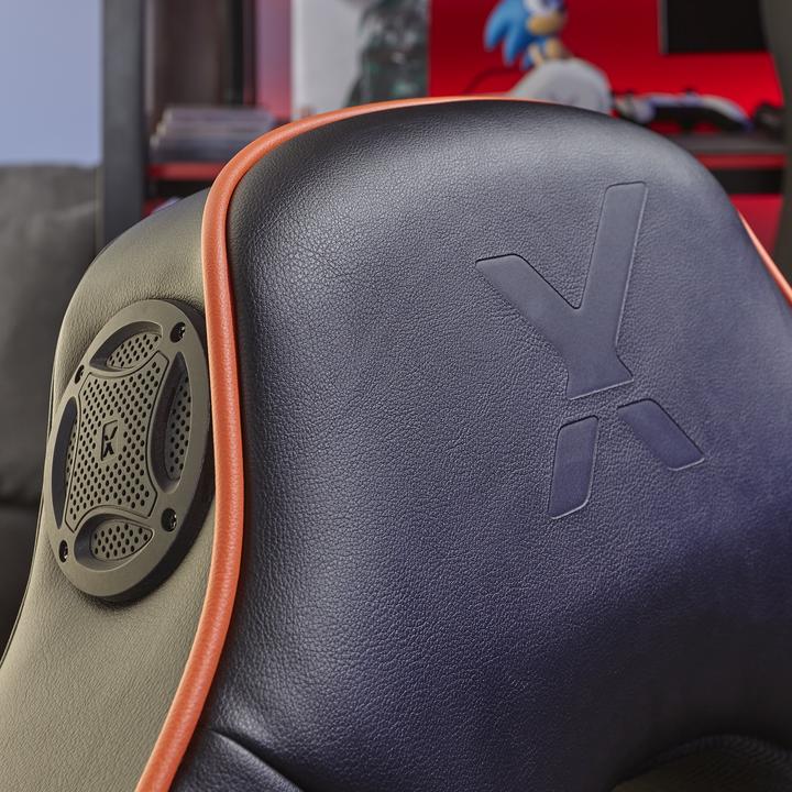 Actual product image X Rocker Xrocker Gforce Gaming Floor Chair Black