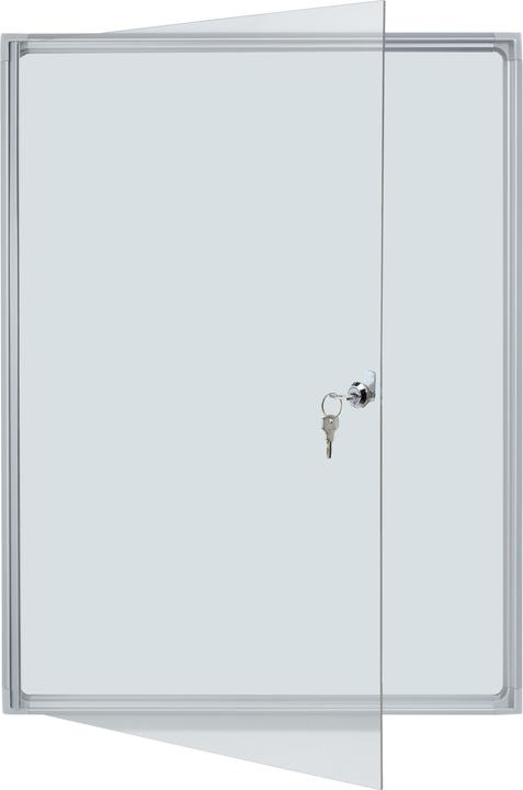 Actual product image Franken Display case x-tra!Line 4 x DIN A4 indoor magnetic and dry