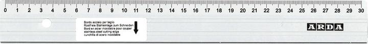 Arda Schneidemassstab Alu Profil (100 cm)