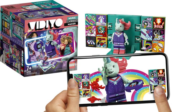 Actual product image LEGO Unicorn DJ BeatBox (43106, LEGO Vidiyo)