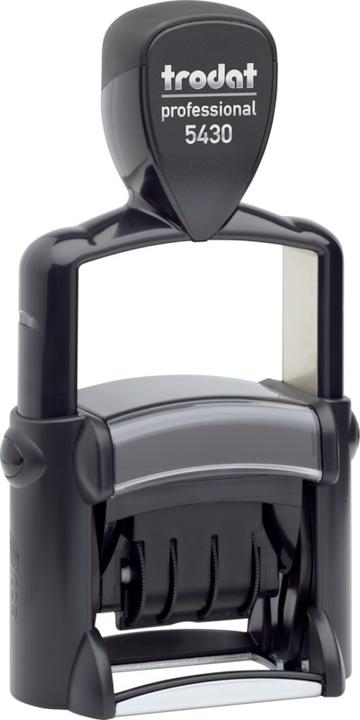 Actual product image Trodat Text and date stamp
